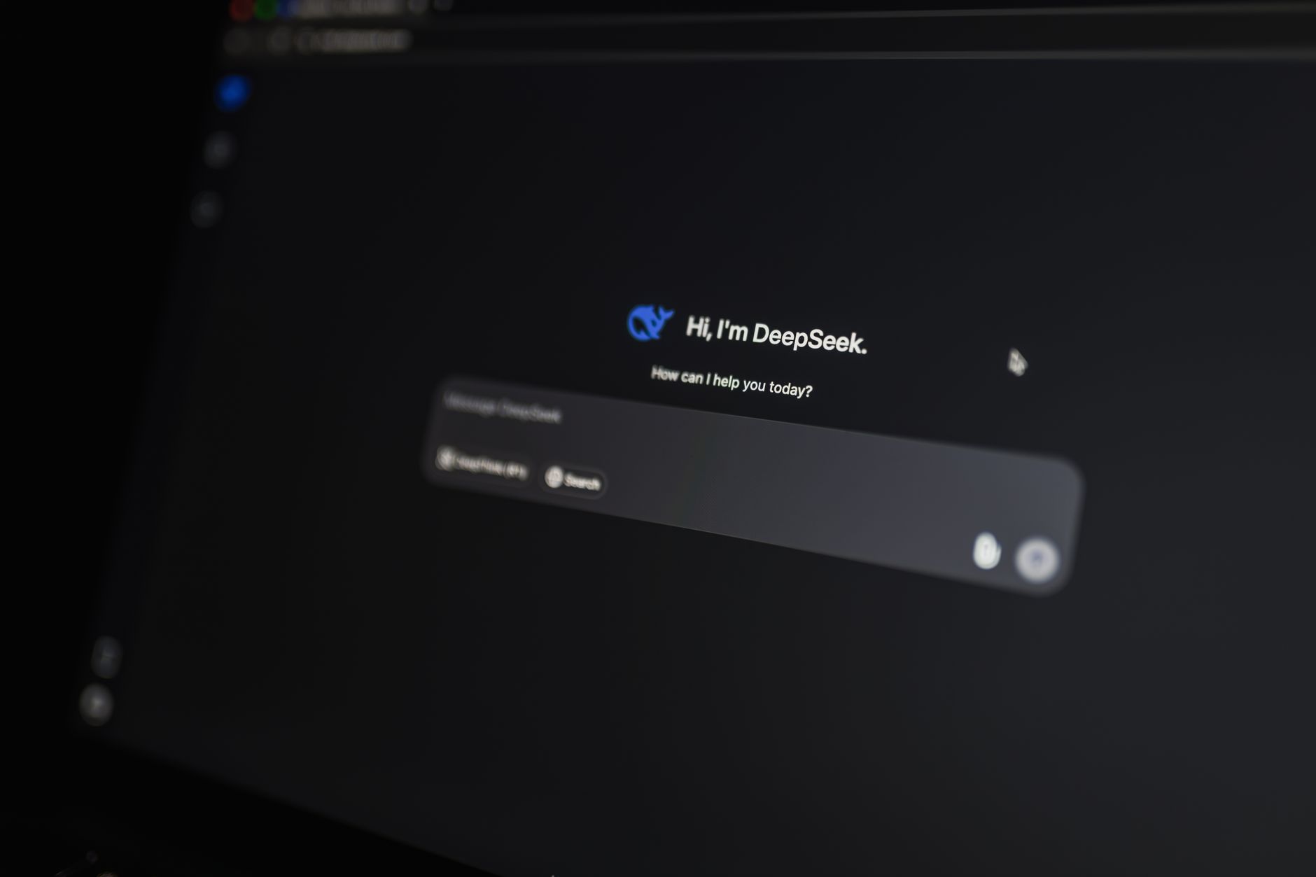 An AI assistant conversation on a computer screen